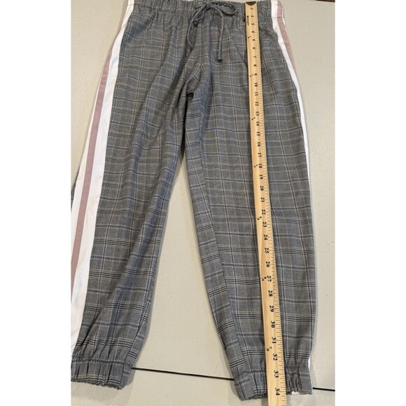 Riller & Fount Joggers Womens 2 Plaid Lounge Stretch Drawstring Travel Casual - Picture 7 of 7
